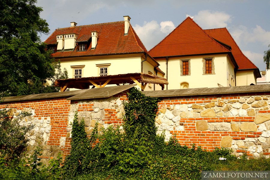 Mury zamku w Wieliczce