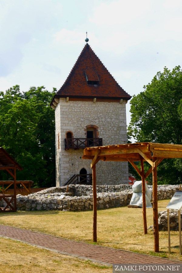 Baszta na zamku Żupnym